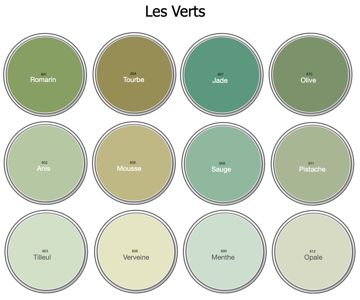 Finition Velours Teintée Verte