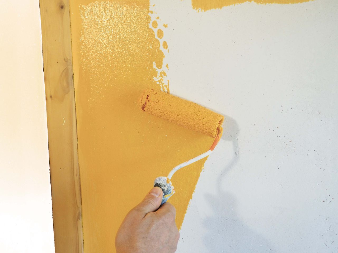 Finition Velours Teintée Jaune