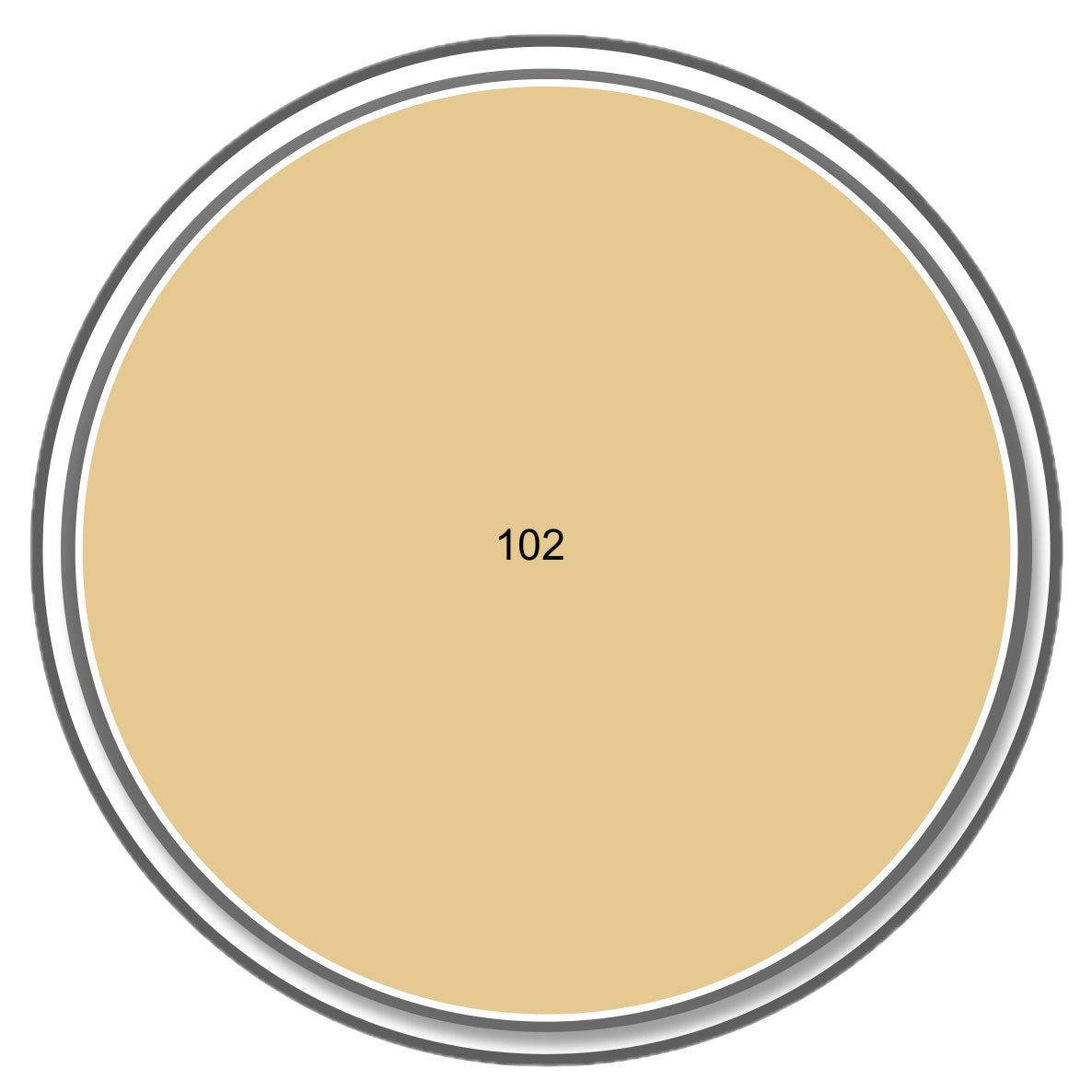 Finition Velours Teintée Jaune