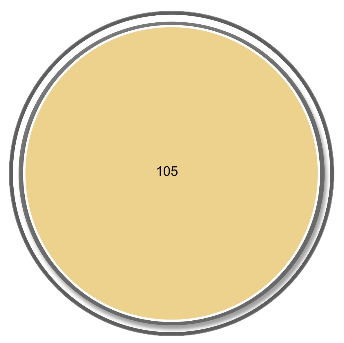 Finition Velours Teintée Jaune