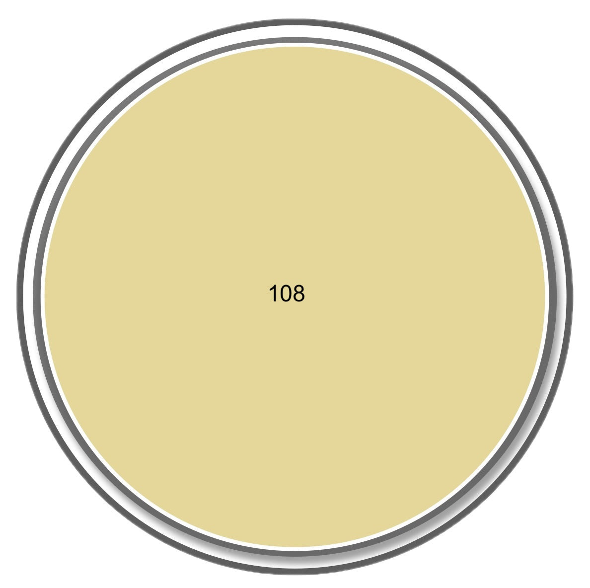 Finition Velours Teintée Jaune